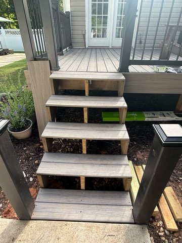 Deck & Stair Rebuild after